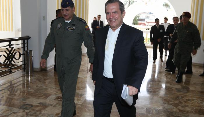 Exministro de Defensa Ricardo Patiño.