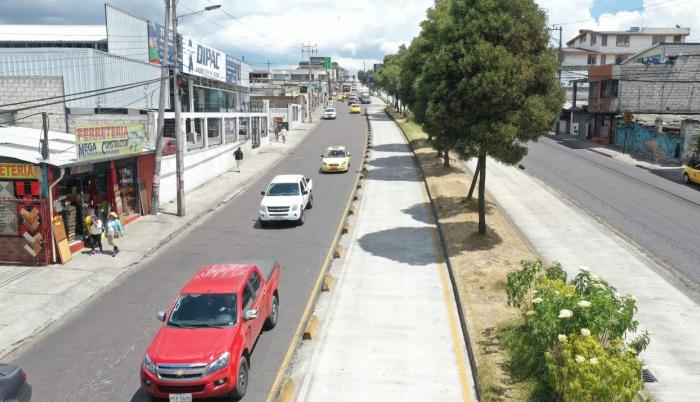 Los trabajos en esa avenida del sur de Quito se realizarán durante cinco meses.