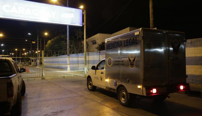 El can fue hallado dentro de una caja.