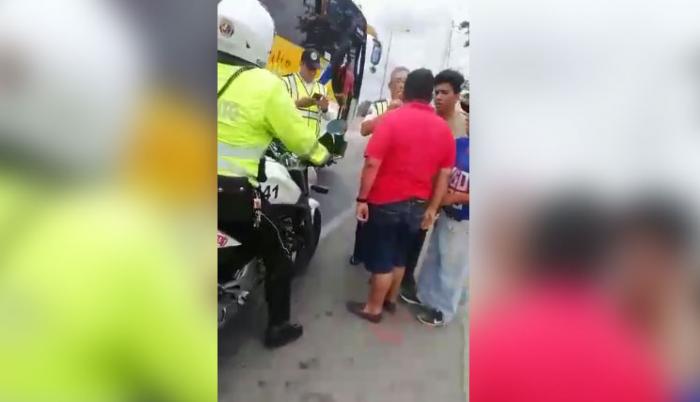 La agresión se registró la tarde del miércoles 6 de noviembre de 2019.