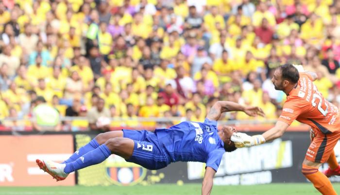 Damián Frascarelli fue expulsado del Clásico jugado el domingo 20 de octubre en el estadio Monumental.