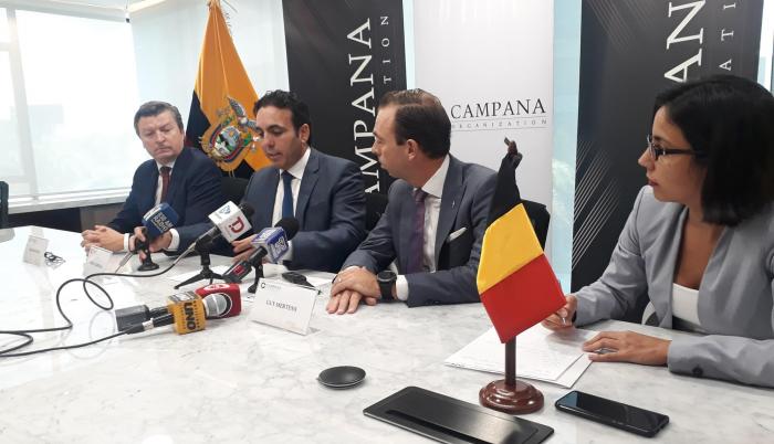 Los inversionistas arribaron al país invitados por Campana Organization. Se reunieron este jueves 24 de octubre de 2019.