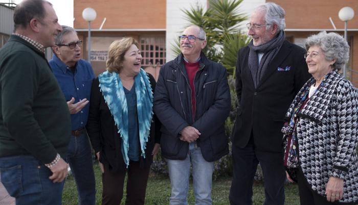 Internacional. Miembros de la Asociación Abante Jubilar Sevilla planifican un cohousing.