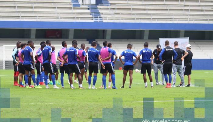 Imagen referencial. Entrenamiento de Emelec.