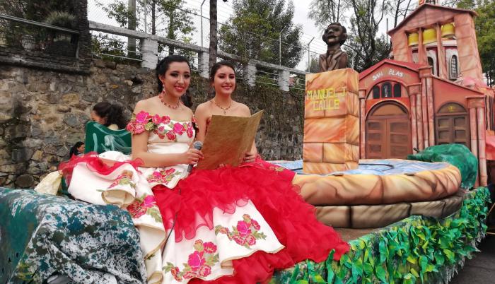 Azuay. El desfile que se realizó por la Independencia de Cuenca durante el feriado de noviembre de 2019.