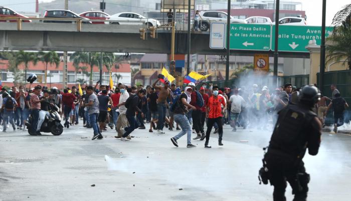 Referencial. La Gobernación, amparada por el estado de excepción, ha levantado un aparataje interinstitucional de seguridad sin precedentes.