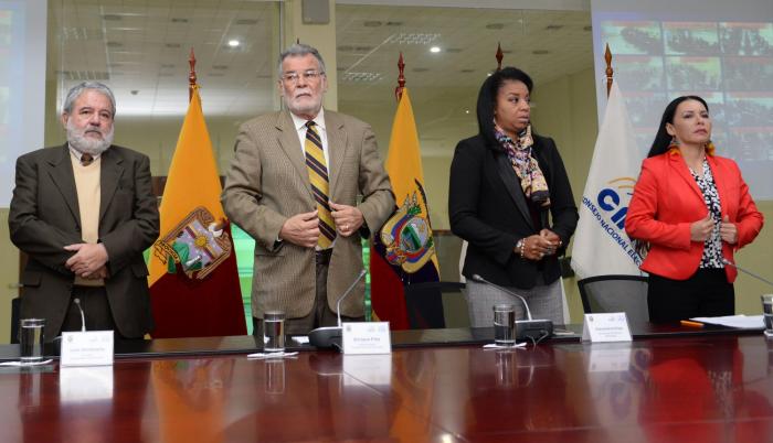 Coordinación. La Mesa de Seguridad Electoral se reunirá periódicamente antes de las elecciones seccionales para conocer los avances de lo planeado.