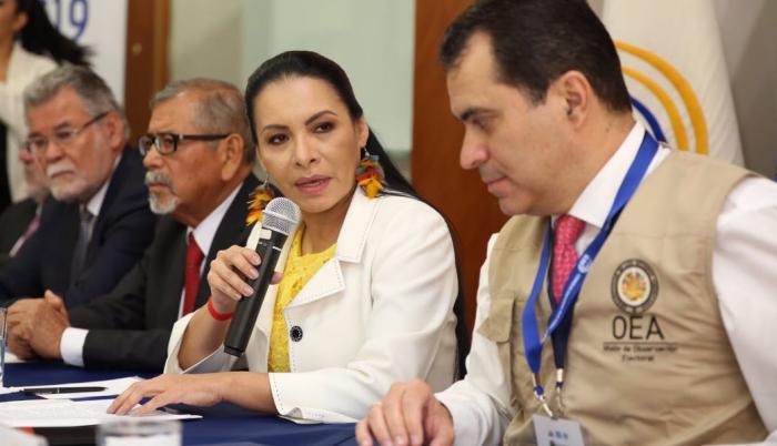 Kevin Casas, jefe de la misión de observadores, expresó su satisfacción por volver a Ecuador a participar en un proceso electoral “en favor de la democracia”.