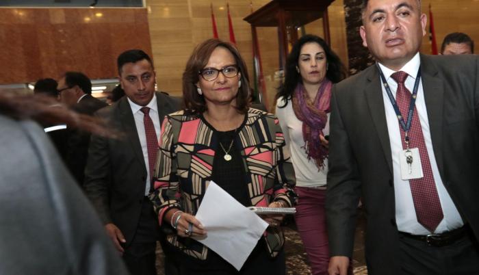Según Cabezas, la denuncia presentada por Aleaga tiene como único objetivo la desestabilización del Estado y de sus autoridades.