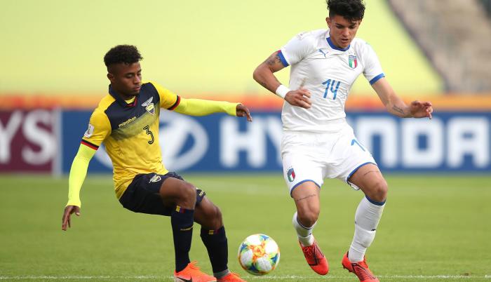 Diego Palacios en el Mundial de Polonia.