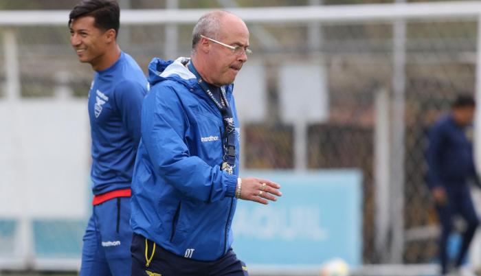 Jorge Célico, entrenador de Ecuador en los partidos amistosos.