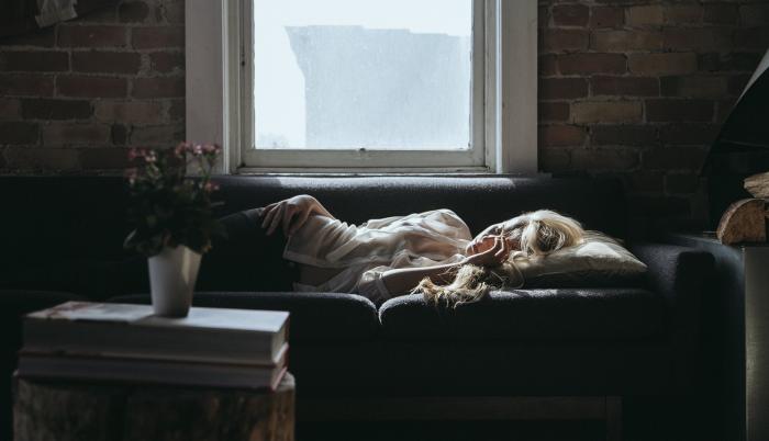 Mujer durmiendo