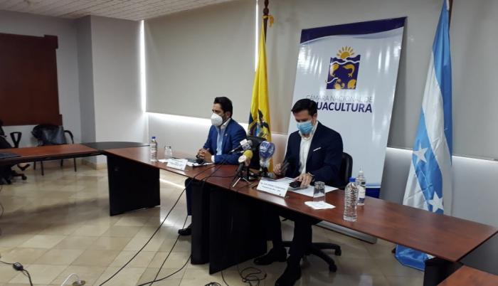 Rueda de prensa+camarón+ventas+pandemia