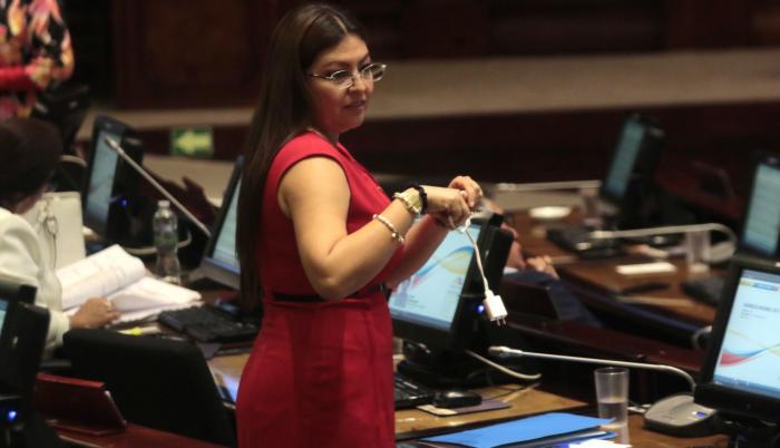 Sofía Espín fue destituida de sus funciones en noviembre pasado.