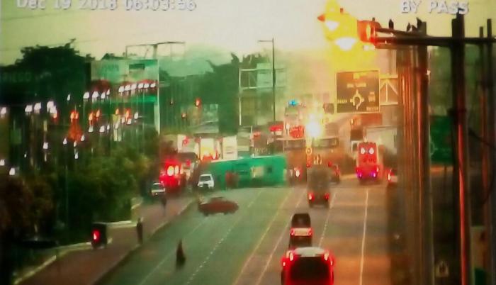 El accidente ocurrió la madrugada de este miércoles. (ECU 911)