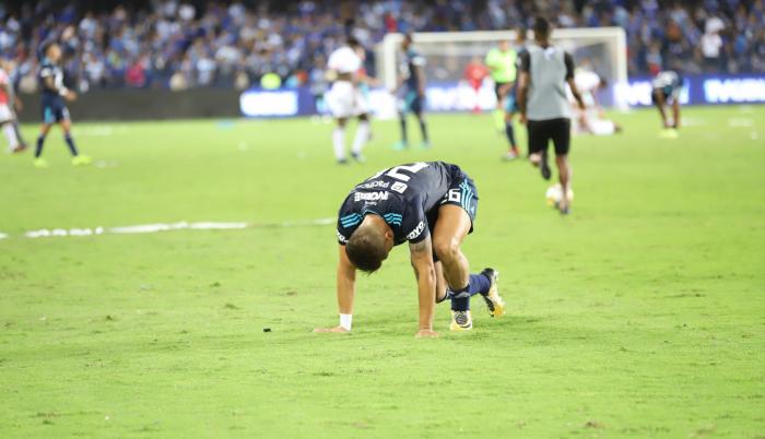 Encuentro entre Emelec y Liga de Quito por la final de ida, el pasado 12 de diciembre 2018.