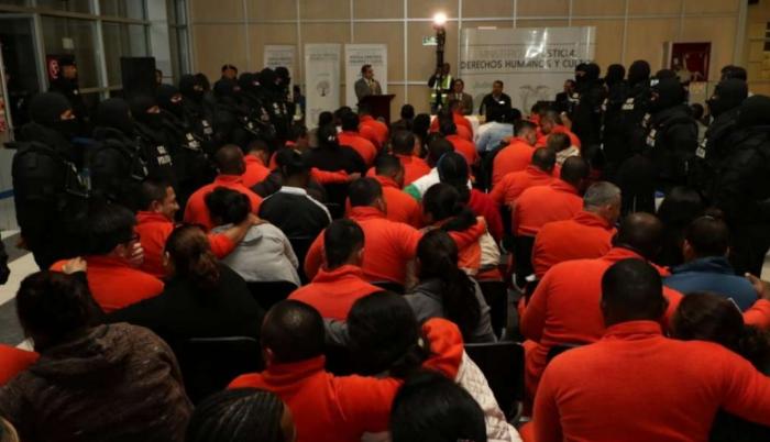 Como parte de los procesos judiciales, los sentenciados tuvieron audiencias por cada uno de sus casos.