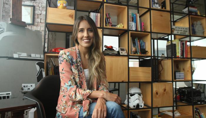 Su estudio de diseño es su refugio. En él surgen las ideas más creativas.