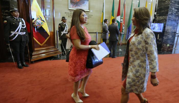 Sofía Espín no se pronunció por el pedido de la Fiscalía. En redes sociales, sin embargo, replicó comentarios a su favor.