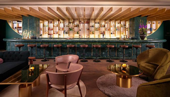 Ambiente del bar Dandelyan