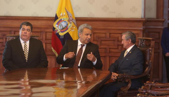 Los últimos cambios practicados por el mandatario fue en las carteras del Interior y Defensa, la semana pasada.