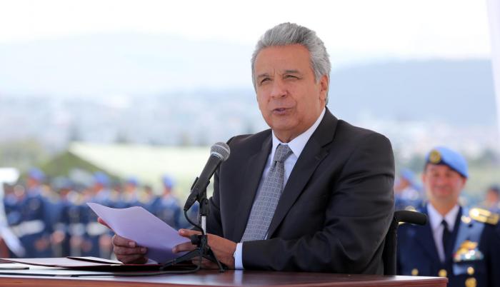 Imagen referencial. Lenín Moreno, presidente de Ecuador.