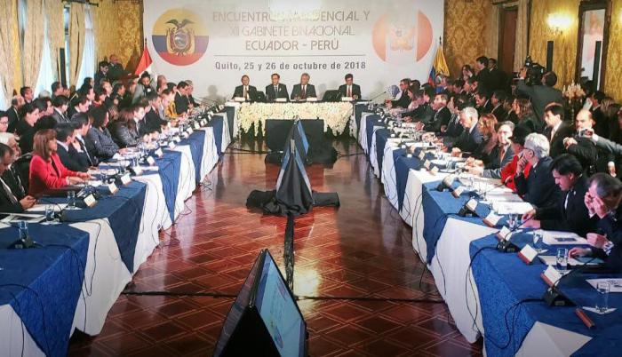 Moreno indicó que todos los programas bilaterales de comercio, cooperación, salud, inclusión, género y de investigación realizados en los últimos años, han sido posibles gracias al “seguimiento” de estos gabinetes.