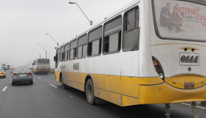 Intercantonal. Tres cooperativas de Durán trasladan a pasajeros al Puerto.