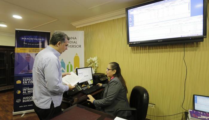 Jornada. En la Bolsa de Valores de Guayaquil (BVG) se preparan para una semana de capacitación. La participación es abierta y gratuita.