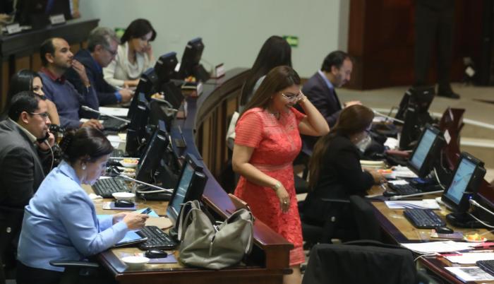 Respaldo. El apoyo de los correístas fue insuficiente pasa salvar a la legisladora Sofía Espín. Ella no ve problema en visitar a una testigo del caso Balda.