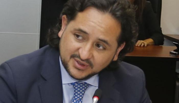 El secretario de Comunicación, Andrés Michelena, se refirió a la decisión del Gobierno de vetar la transitoria número ocho de la LOC.