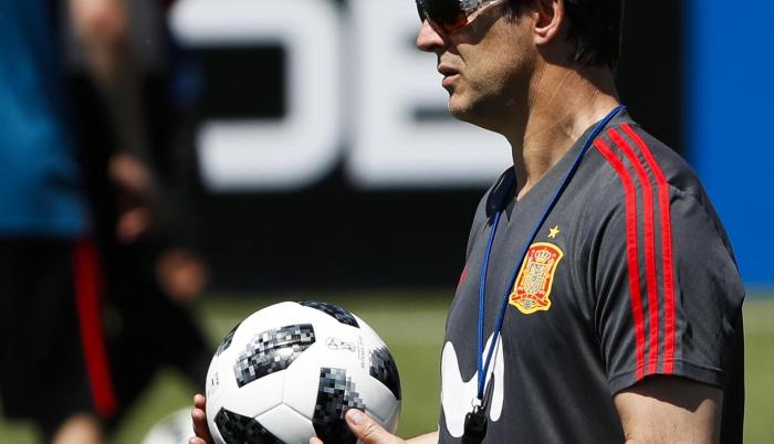 Lopetegui fue anunciado como el nuevo técnico del Real Madrid.
