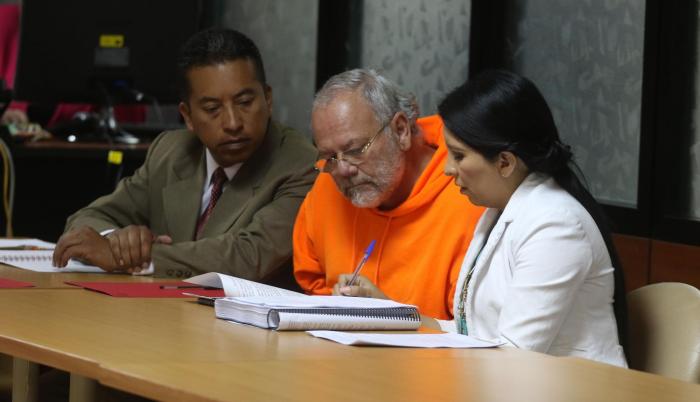 Audiencia de Carlos Pareja Yannuzzelli en la Corte Nacional de Justicia.