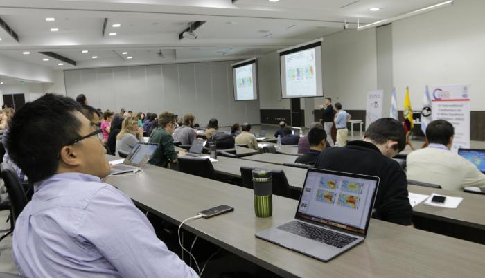 Conferencia. Enviados de 40 países se citaron por tres días en un auditorio de la Espol, campus Prosperina.