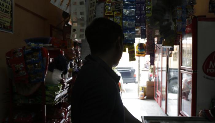 Hecho. A los comerciantes de víveres les preocupa sobre todo que con las interrupciones los productos se dañen.