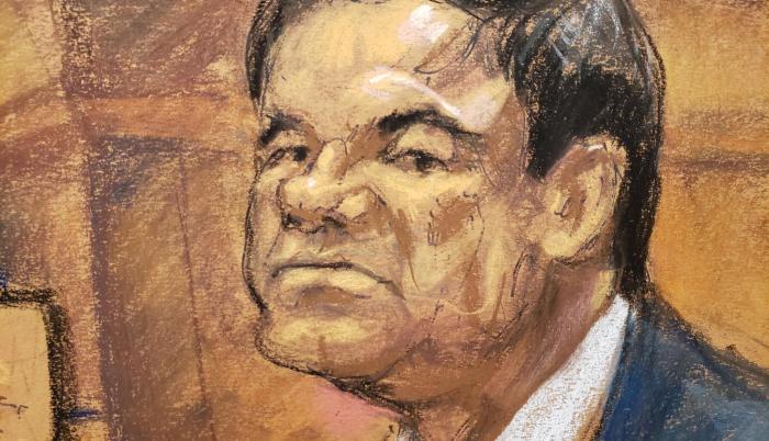 Durante el juicio que se sigue contra Guzmán en Estados Unidos, Castro como nexo para el narcotráfico entre Ecuador, Colombia y México.