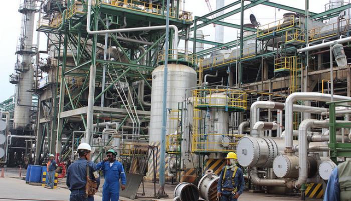 La refinería de Esmeraldas