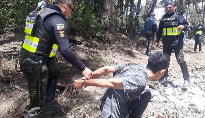Detención del acusado de asesinato, Jackson Rangel.