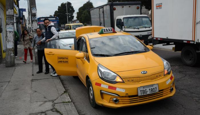 Las actividades de los taxistas se realizaron con normalidad.