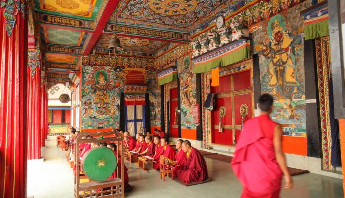 Monasterios en la India: símbolos de arte y reflexión