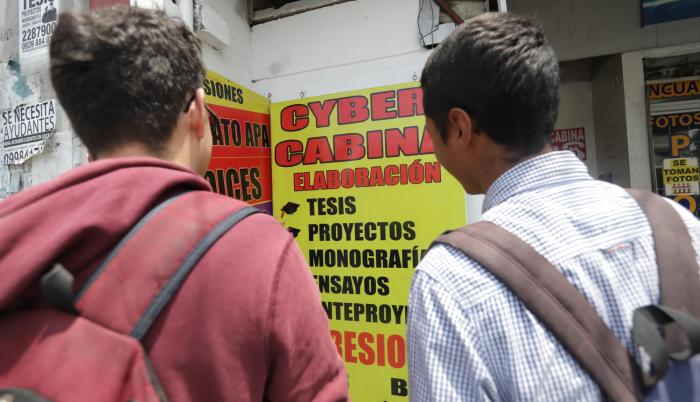 Negocio. Existe un abanico de paquetes para realizar trabajos de titulación para todas las carreras e instituciones.