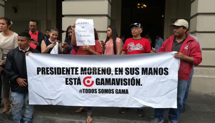Los trabajadores se han reunido para reclamar sus derechos laborales.