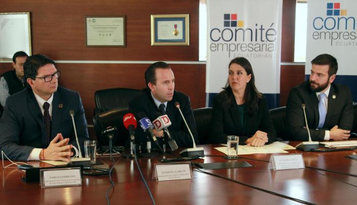 Declaraciones. La mañana de ayer, los representantes de los empresarios del país señalaron que no se debe subir el salario básico para 2019.