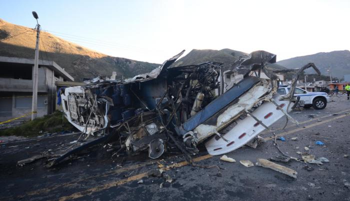 El bus se accidentó el 14 de agosto. Los pasajeros era de nacionalidad venezolana y colombiana.