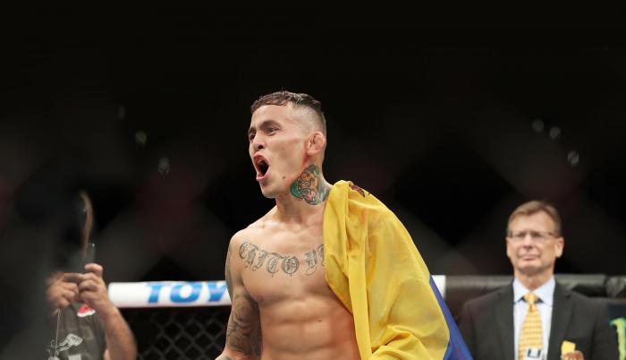 Récord. Vera registró su segunda victoria del 2018 y la sexta en UFC, en diez combates que ha afrontado desde su debut en 2014.
