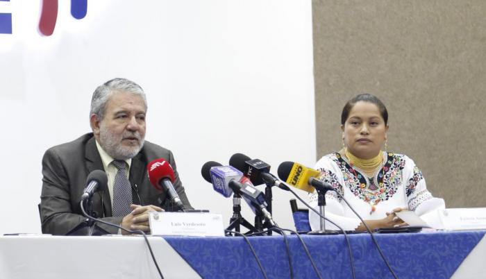 Los consejeros Luis Verdesoto y Esthela Acero indicaron que “diferencias” será resueltas a través del diálogo.