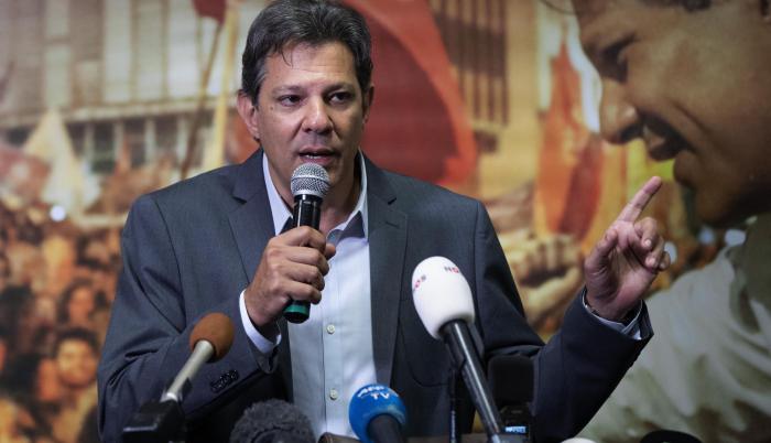 Haddad reconoció las dificultades que tendrá para darle la vuelta a la elección más polarizada de las últimas décadas en Brasil.