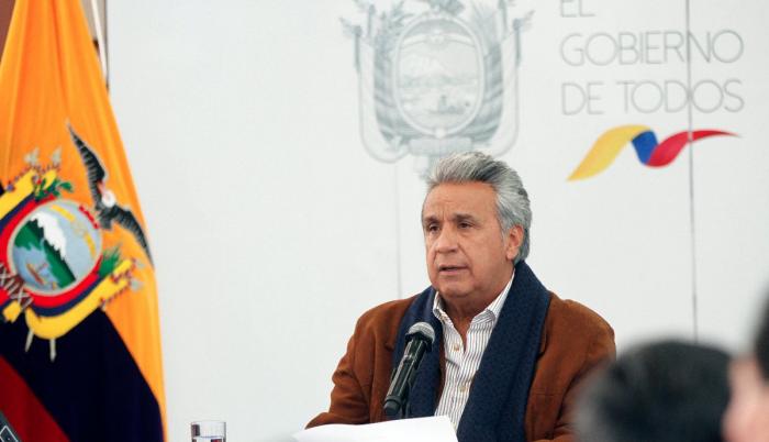 Moreno dijo que son “alta prioridad nacional” y ratificó que “vamos a hacer que Javier, Paúl y Efraín regresen con vida”.