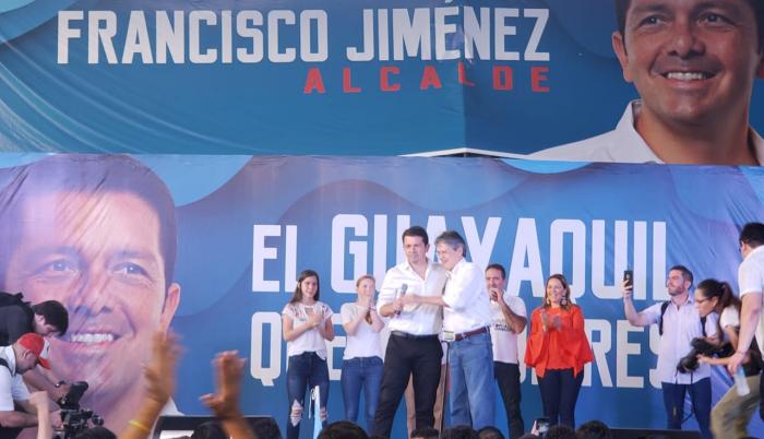 Francisco Jiménez es el candidato oficial de CREO para la Alcaldía de Guayaquil
