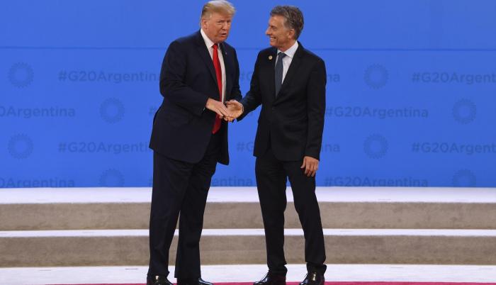 Nexos. Trump y Macri, el 30 de noviembre, en la cita del G20.